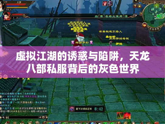 虚拟江湖的诱惑与陷阱，天龙八部私服背后的灰色世界
