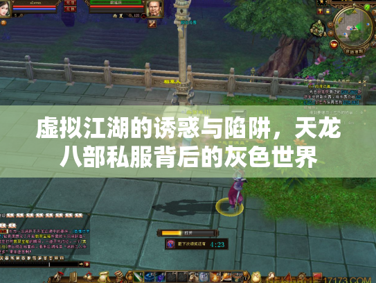 虚拟江湖的诱惑与陷阱，天龙八部私服背后的灰色世界