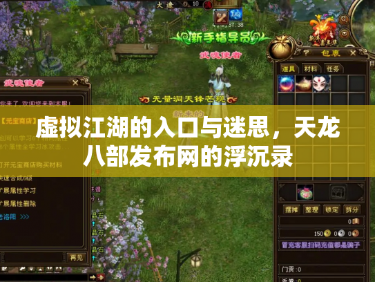 虚拟江湖的入口与迷思，天龙八部发布网的浮沉录