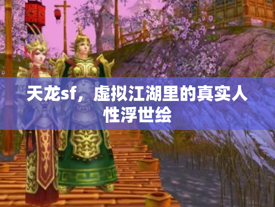 天龙sf，虚拟江湖里的真实人性浮世绘