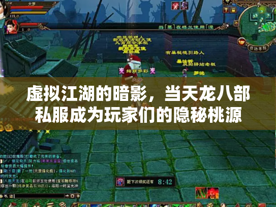 虚拟江湖的暗影，当天龙八部私服成为玩家们的隐秘桃源