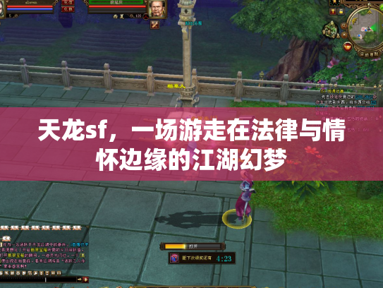 天龙sf，一场游走在法律与情怀边缘的江湖幻梦