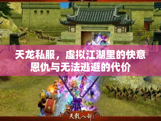 天龙私服，虚拟江湖里的快意恩仇与无法逃避的代价