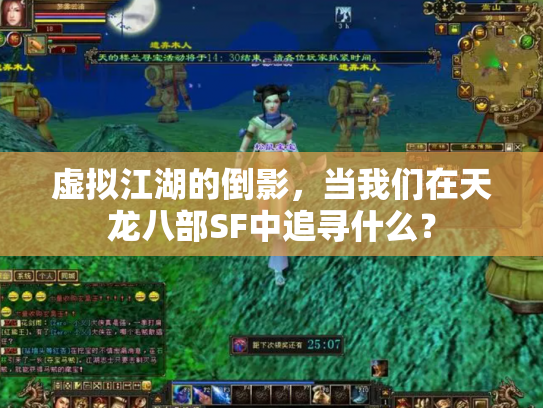 虚拟江湖的倒影，当我们在天龙八部SF中追寻什么？