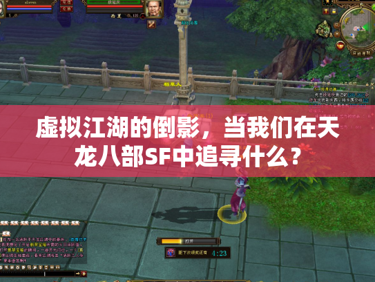 虚拟江湖的倒影，当我们在天龙八部SF中追寻什么？