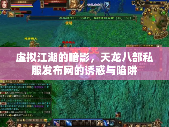虚拟江湖的暗影，天龙八部私服发布网的诱惑与陷阱