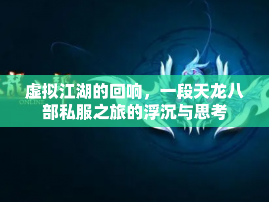 虚拟江湖的回响，一段天龙八部私服之旅的浮沉与思考