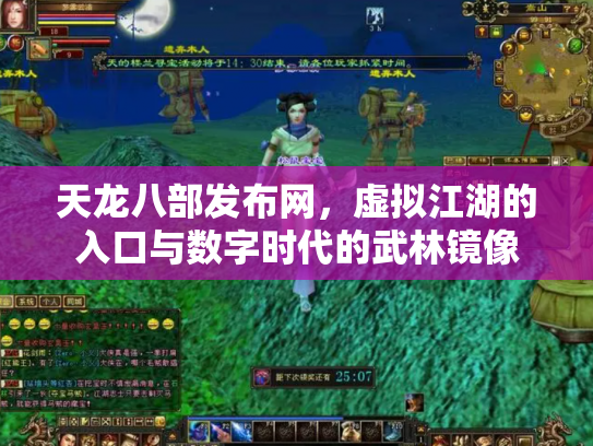 天龙八部发布网，虚拟江湖的入口与数字时代的武林镜像