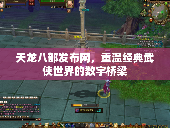 天龙八部发布网，重温经典武侠世界的数字桥梁