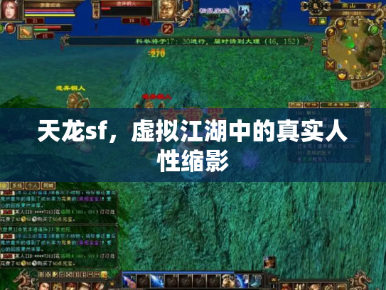 天龙sf，虚拟江湖中的真实人性缩影