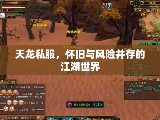 天龙私服，怀旧与风险并存的江湖世界