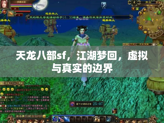 天龙八部sf，江湖梦回，虚拟与真实的边界