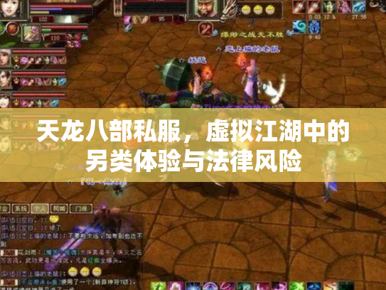 天龙八部私服，虚拟江湖中的另类体验与法律风险