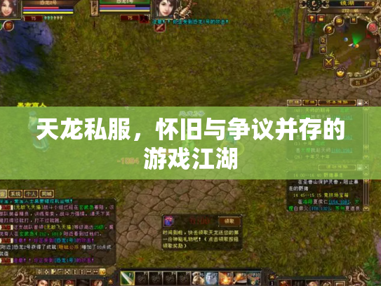 天龙私服，怀旧与争议并存的游戏江湖