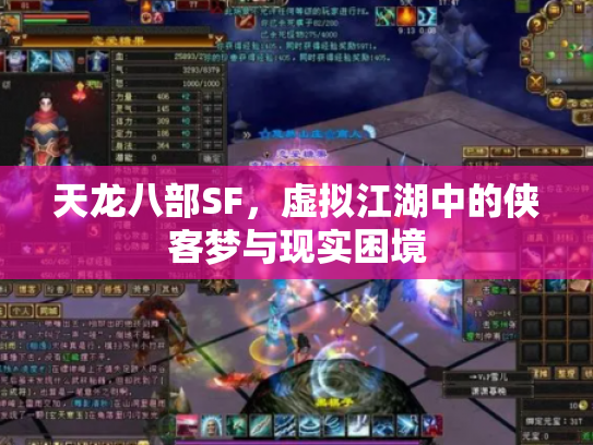 天龙八部SF，虚拟江湖中的侠客梦与现实困境