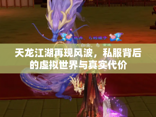 天龙江湖再现风波，私服背后的虚拟世界与真实代价