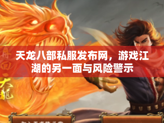 天龙八部私服发布网，游戏江湖的另一面与风险警示