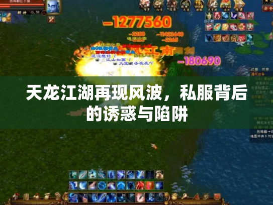 天龙江湖再现风波，私服背后的诱惑与陷阱