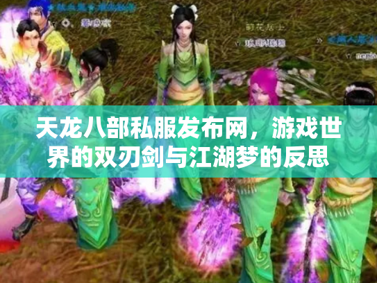 天龙八部私服发布网，游戏世界的双刃剑与江湖梦的反思