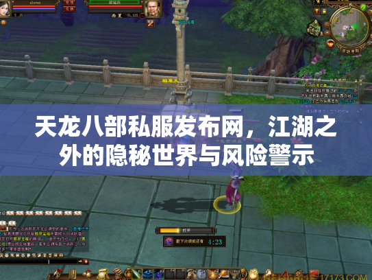 天龙八部私服发布网，江湖之外的隐秘世界与风险警示