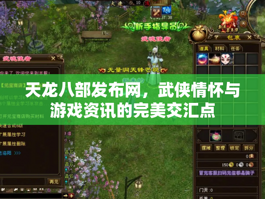 天龙八部发布网，武侠情怀与游戏资讯的完美交汇点
