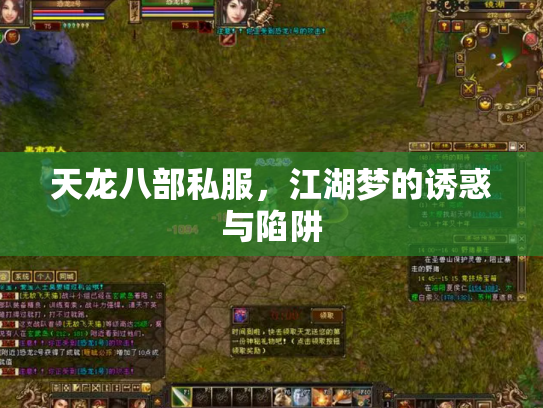 天龙八部私服，江湖梦的诱惑与陷阱