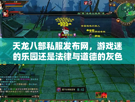 天龙八部私服发布网，游戏迷的乐园还是法律与道德的灰色地带？