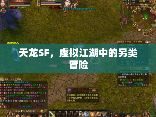 天龙SF，虚拟江湖中的另类冒险