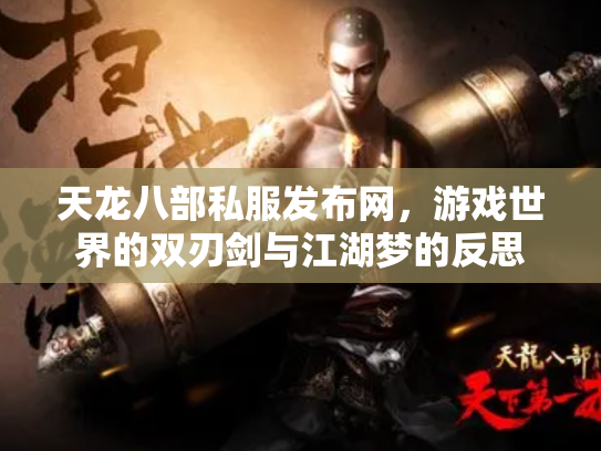 天龙八部私服发布网，游戏世界的双刃剑与江湖梦的反思
