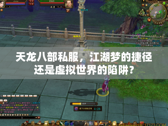天龙八部私服，江湖梦的捷径还是虚拟世界的陷阱？