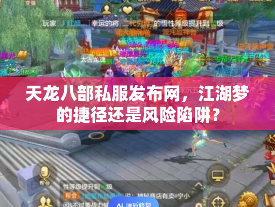 天龙八部私服发布网，江湖梦的捷径还是风险陷阱？