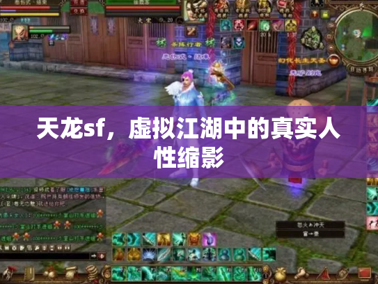 天龙sf，虚拟江湖中的真实人性缩影