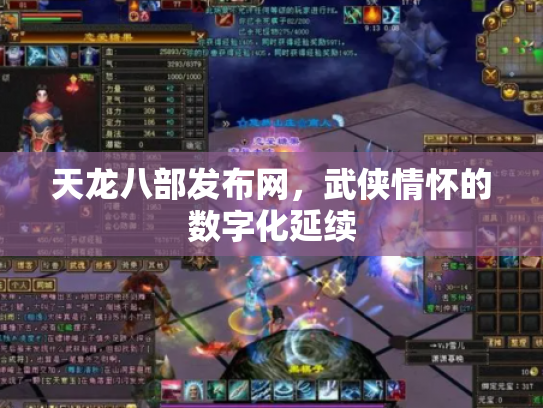 天龙八部发布网，武侠情怀的数字化延续