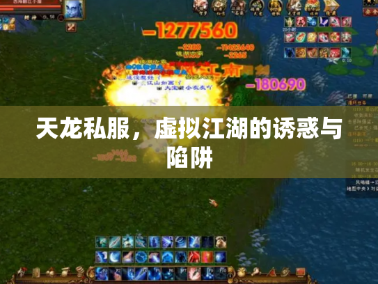 天龙私服，虚拟江湖的诱惑与陷阱