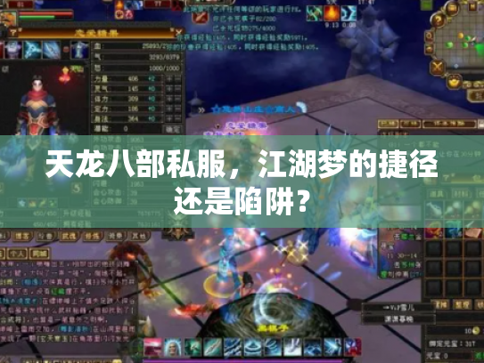 天龙八部私服，江湖梦的捷径还是陷阱？