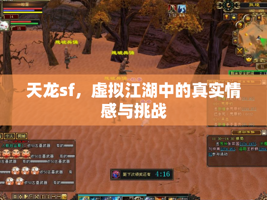 天龙sf，虚拟江湖中的真实情感与挑战