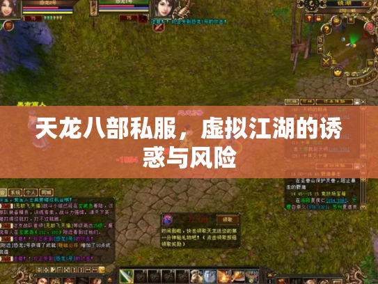天龙八部私服，虚拟江湖的诱惑与风险