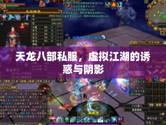 天龙八部私服，虚拟江湖的诱惑与阴影