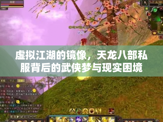 虚拟江湖的镜像，天龙八部私服背后的武侠梦与现实困境