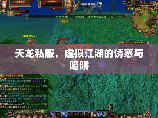 天龙私服，虚拟江湖的诱惑与陷阱