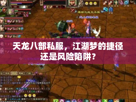 天龙八部私服，江湖梦的捷径还是风险陷阱？