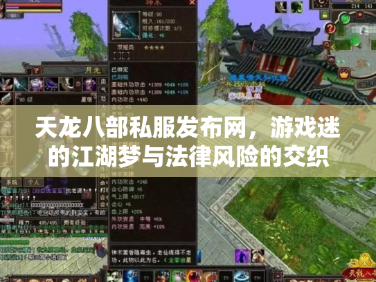 天龙八部私服发布网，游戏迷的江湖梦与法律风险的交织