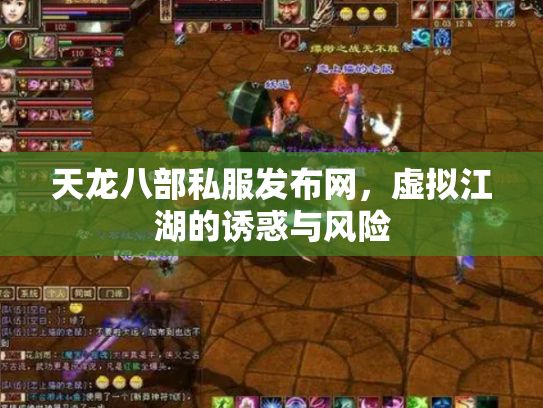 天龙八部私服发布网，虚拟江湖的诱惑与风险