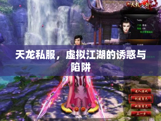 天龙私服，虚拟江湖的诱惑与陷阱