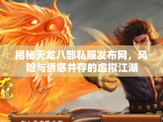揭秘天龙八部私服发布网，风险与诱惑并存的虚拟江湖