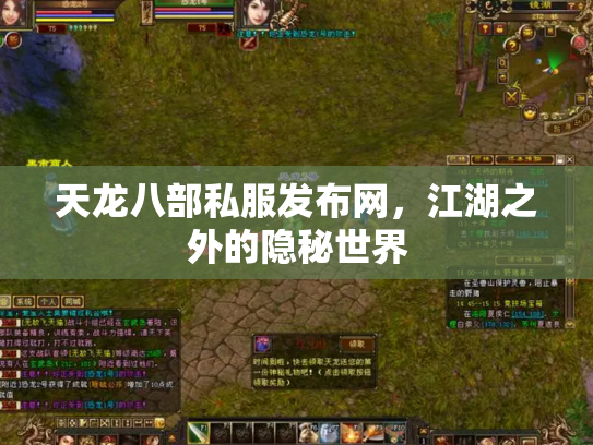 天龙八部私服发布网，江湖之外的隐秘世界
