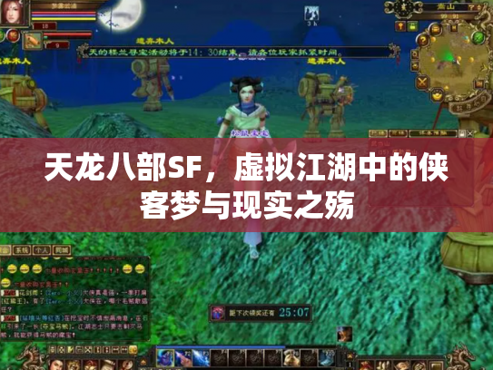 天龙八部SF，虚拟江湖中的侠客梦与现实之殇