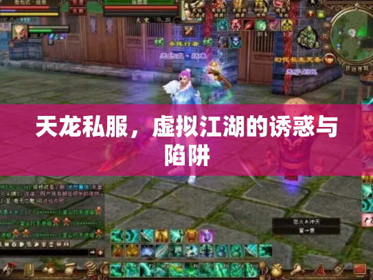 天龙私服，虚拟江湖的诱惑与陷阱