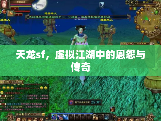 天龙sf，虚拟江湖中的恩怨与传奇