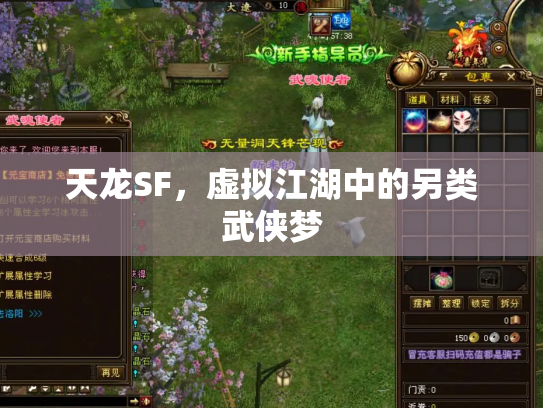 天龙SF，虚拟江湖中的另类武侠梦